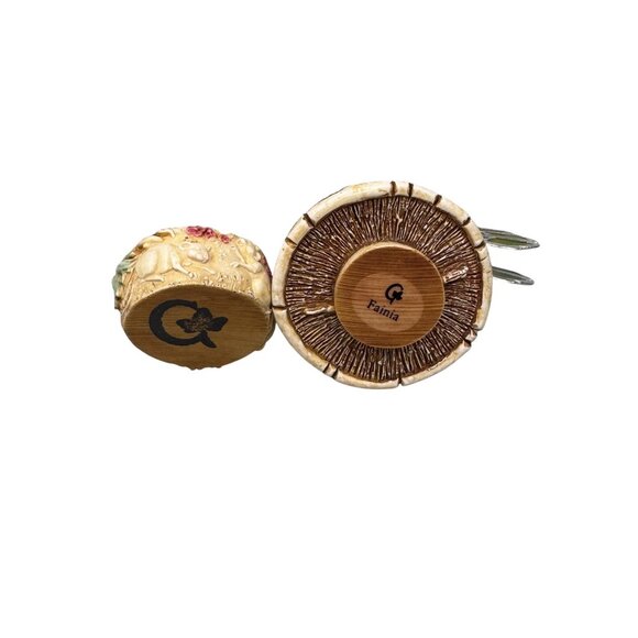 Fainia Faerie Of The Hidden Treasures Trinket Box By Gramarye Harmony Kingdom - Picture 4 of 9